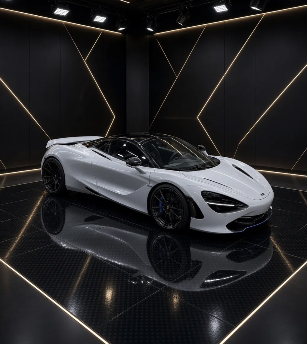 McLaren 720S front three-quarter view